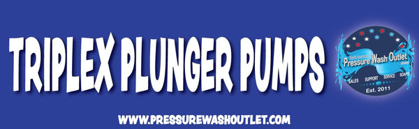 TRIPLEX PLUNGER PUMPS - ELECTRIC FLANGE - HOLLOW SHAFT by GENERAL PUMP